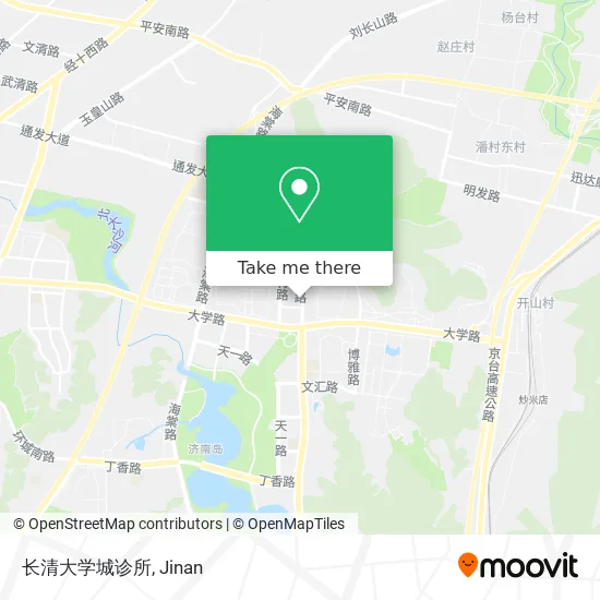 长清大学城诊所 map