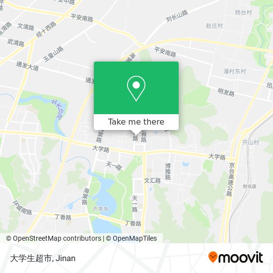 大学生超市 map