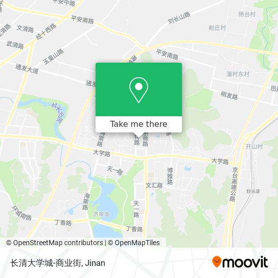 长清大学城-商业街 map