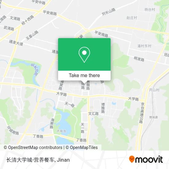 长清大学城-营养餐车 map