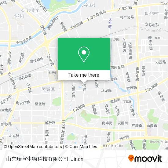 山东瑞宣生物科技有限公司 map