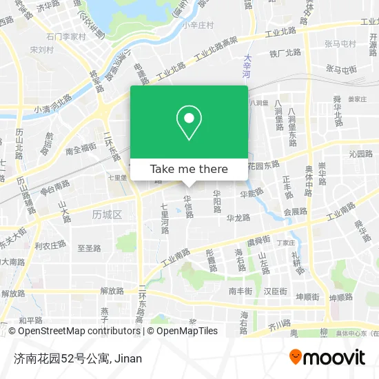 济南花园52号公寓 map