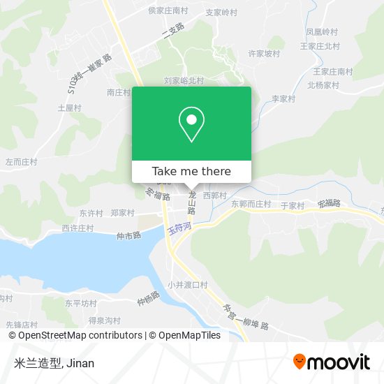 米兰造型 map
