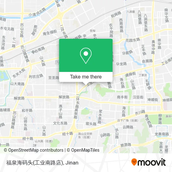福泉海码头(工业南路店) map