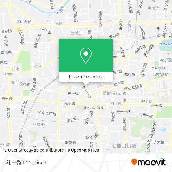 纬十路111 map