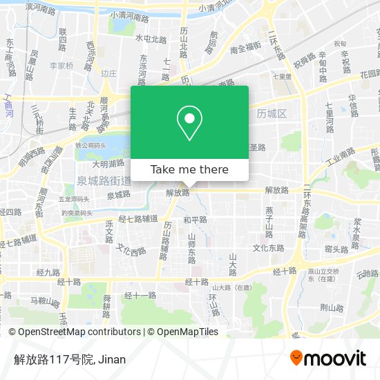 解放路117号院 map