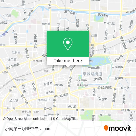 济南第三职业中专 map