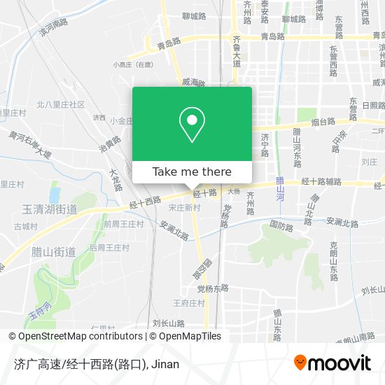 济广高速/经十西路(路口) map