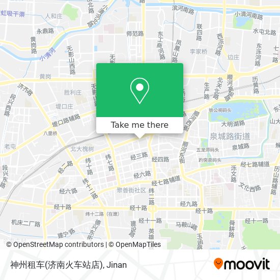 神州租车(济南火车站店) map