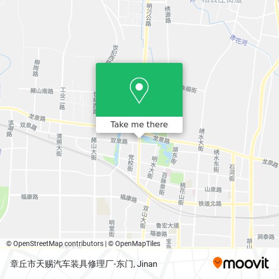 章丘市天赐汽车装具修理厂-东门 map