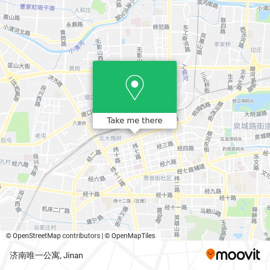 济南唯一公寓 map