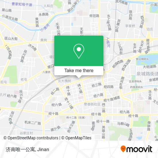 济南唯一公寓 map