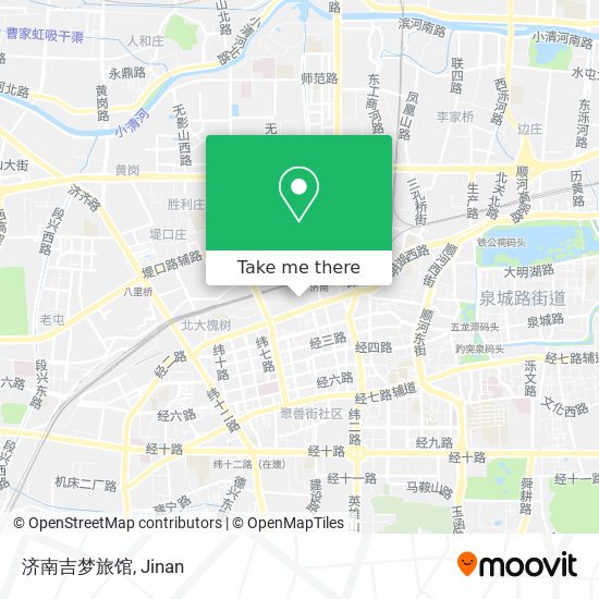 济南吉梦旅馆 map