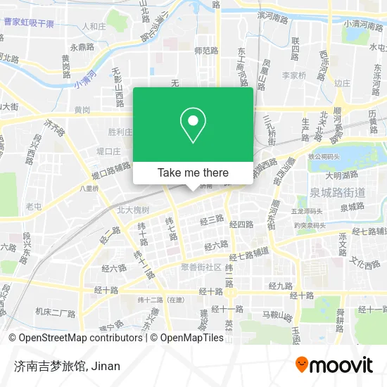 济南吉梦旅馆 map