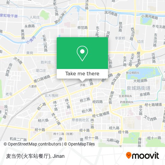 麦当劳(火车站餐厅) map