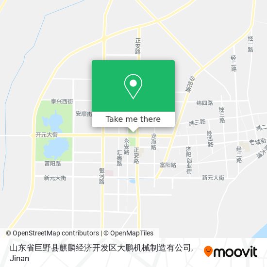山东省巨野县麒麟经济开发区大鹏机械制造有公司 map