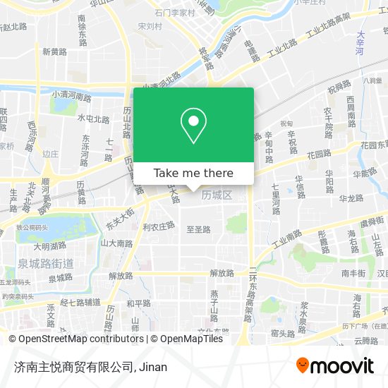济南主悦商贸有限公司 map