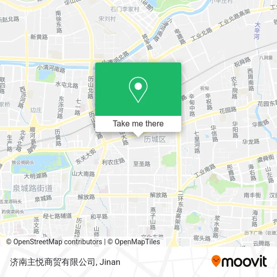 济南主悦商贸有限公司 map