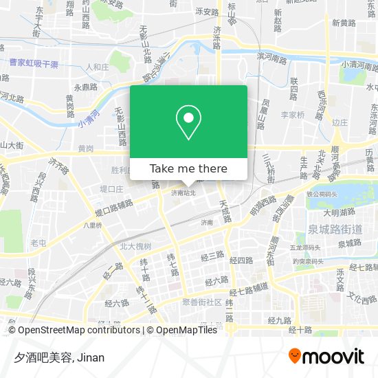 夕酒吧美容 map