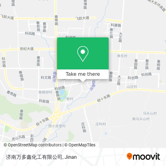 济南万多鑫化工有限公司 map