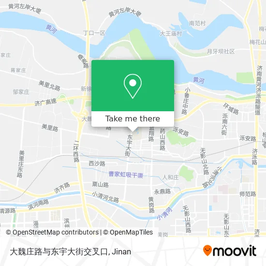 大魏庄路与东宇大街交叉口 map