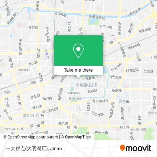 一大糕点(大明湖店) map