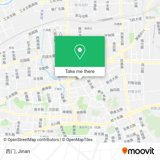 西门 map