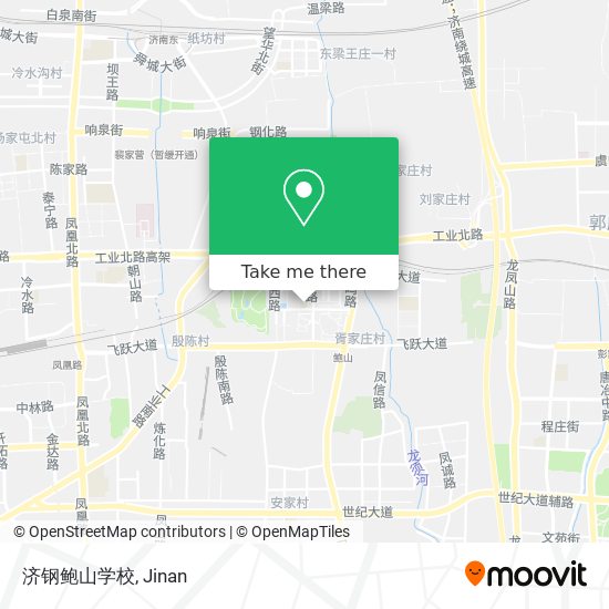 济钢鲍山学校 map