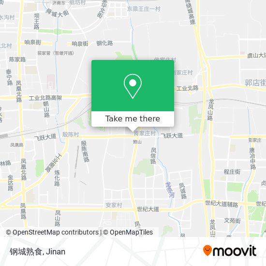 钢城熟食 map