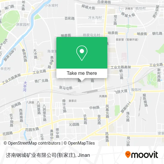 济南钢城矿业有限公司(靳家庄) map