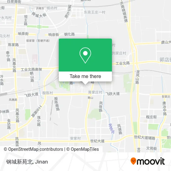 钢城新苑北 map