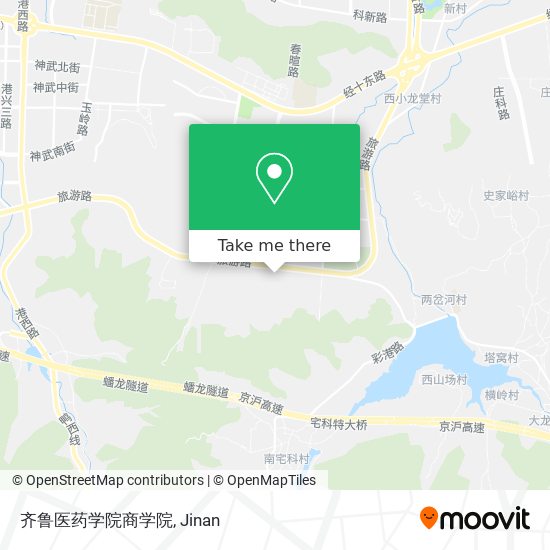 齐鲁医药学院商学院 map
