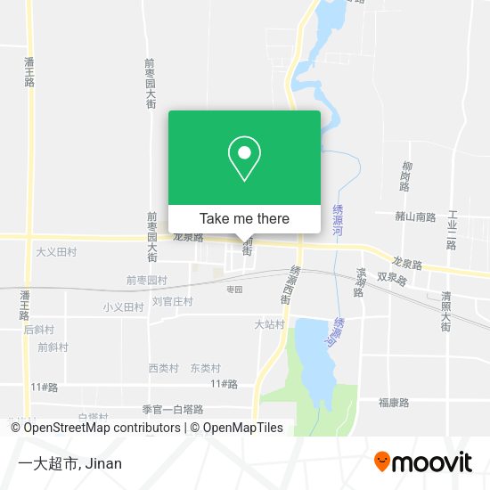 一大超市 map