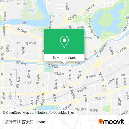 茶叶商城-西大门 map