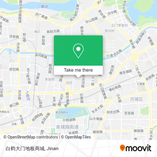 白鹤大门地板商城 map