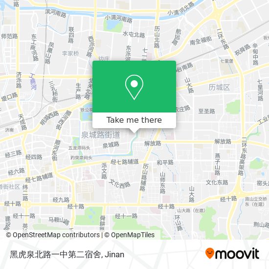 黑虎泉北路一中第二宿舍 map