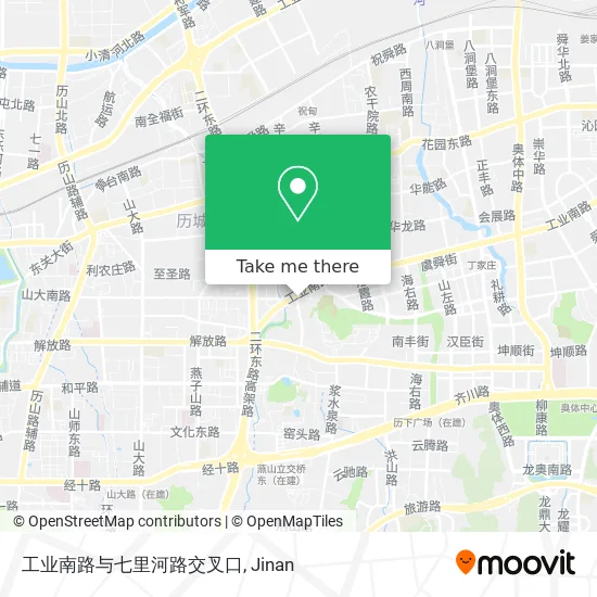 工业南路与七里河路交叉口 map