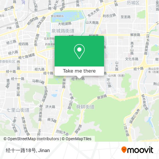 经十一路18号 map