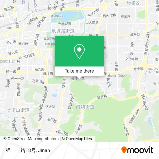 经十一路18号 map