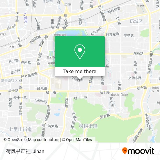 荷风书画社 map