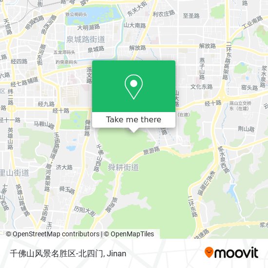千佛山风景名胜区-北四门 map