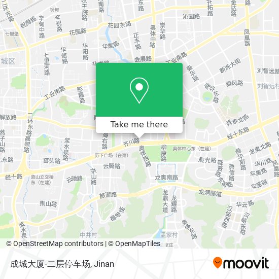 成城大厦-二层停车场 map