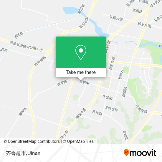 齐鲁超市 map