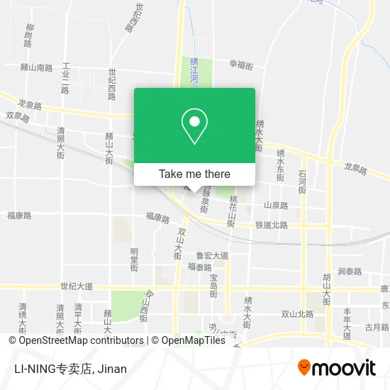 LI-NING专卖店 map