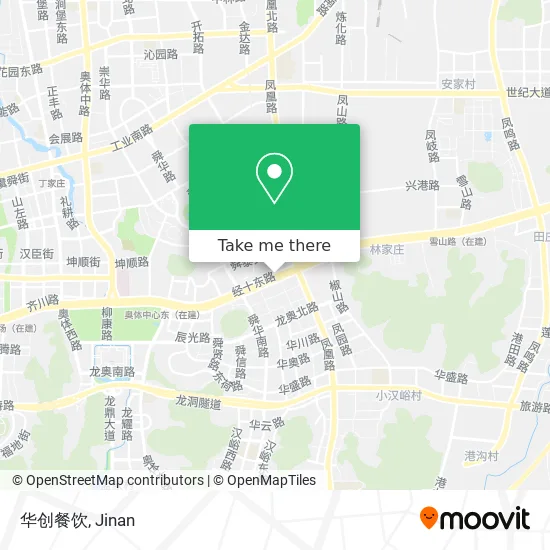 华创餐饮 map