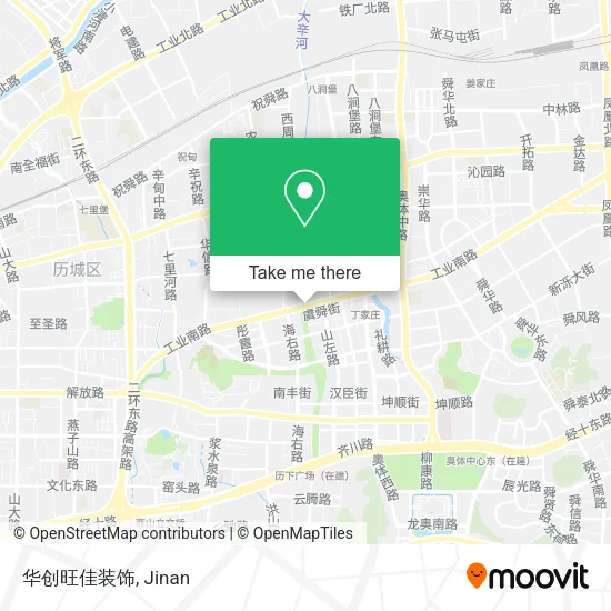 华创旺佳装饰 map
