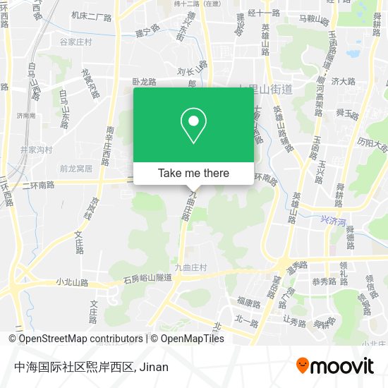 中海国际社区煕岸西区 map