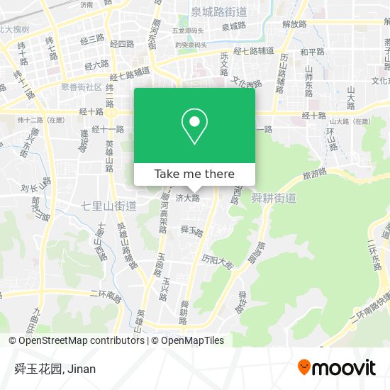 舜玉花园 map