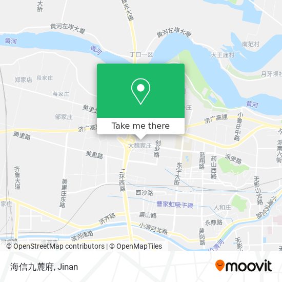 海信九麓府 map