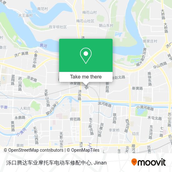 泺口腾达车业摩托车电动车修配中心 map